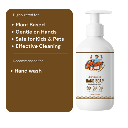 Natural Handwash – Sandalwood & Tulsi Fragrance, 200 ml - Second View