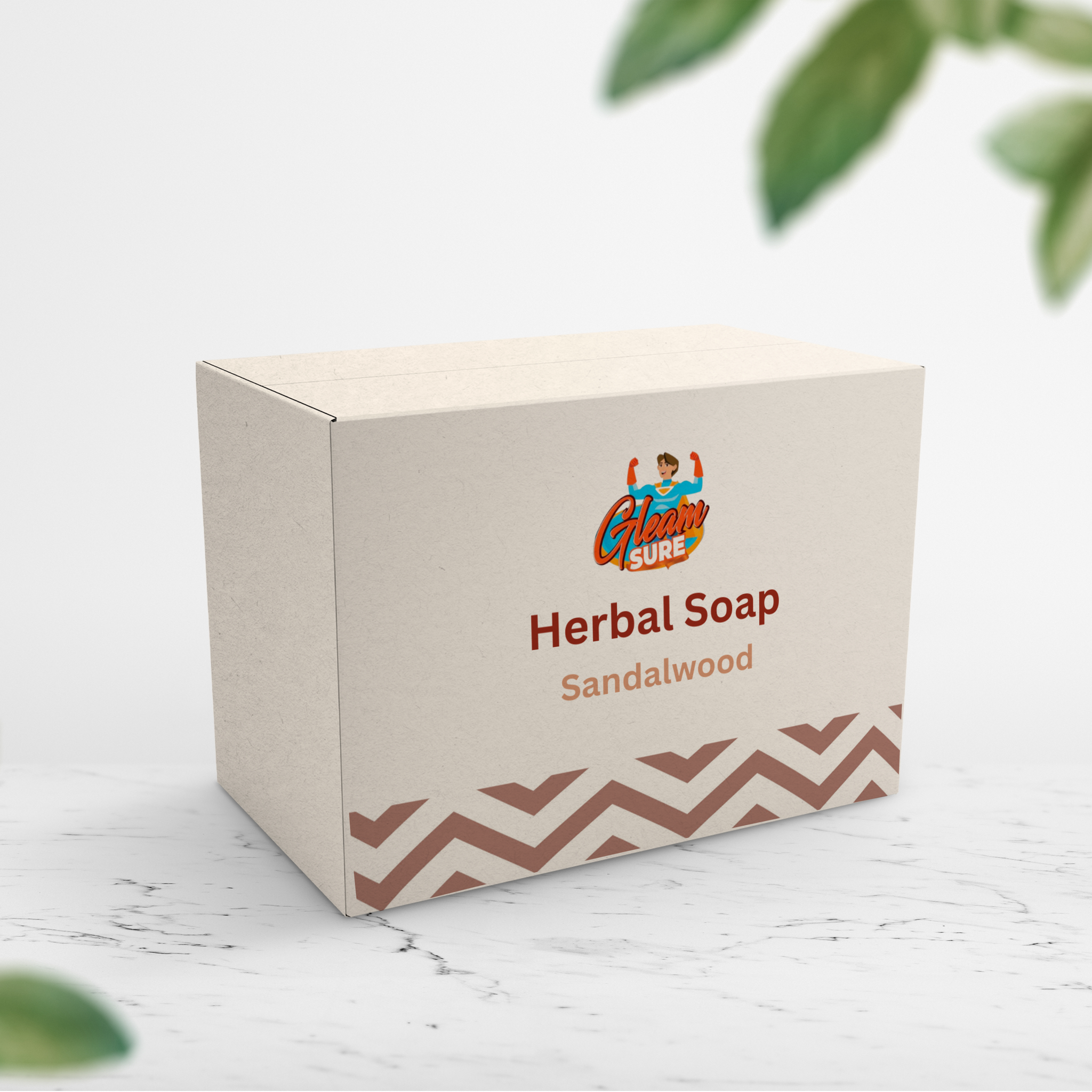 Saffron Sandal Herbal Soap | Brightening & Aromatic Cleanse