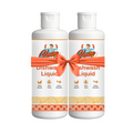 Pack of 2 plant-based dish wash bottles – economical, eco-conscious choice for daily dish cleaning